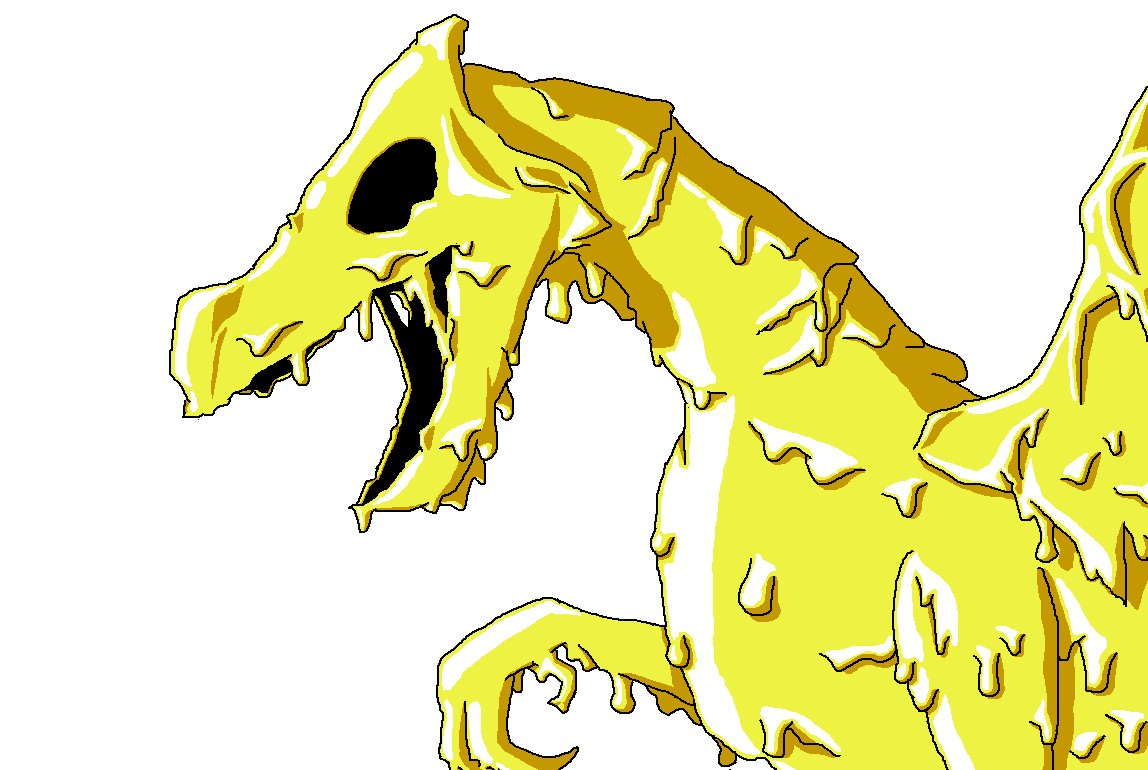 The Cheese Dragon portrait for the boss intro | Fandom