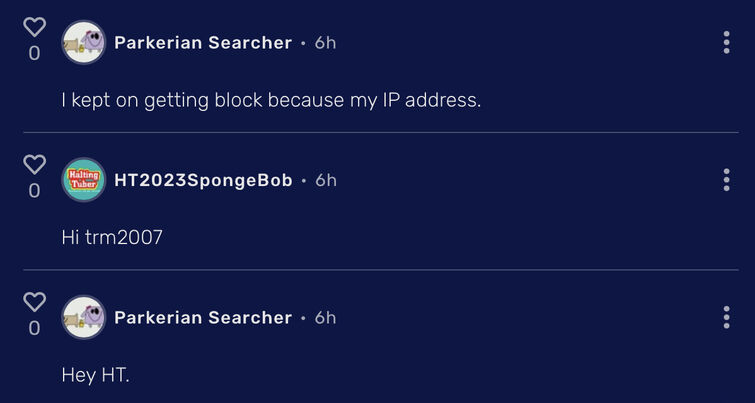 He came back after being ip blocked, | Fandom