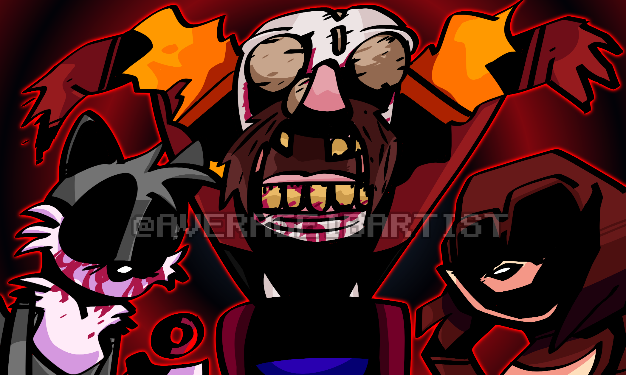 Concept Art For Roblox Doors' Triple Trouble [Friday Night Funkin'] [ Concepts]