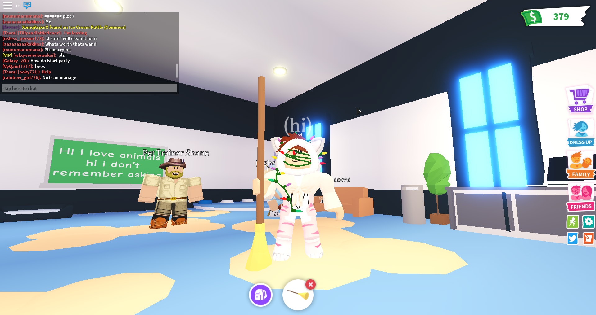 Trading A Broom For Fandom - roblox adopt me queen bee worth