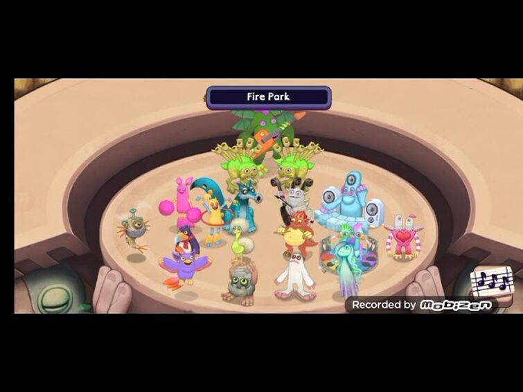 Fire park in MSM Composer