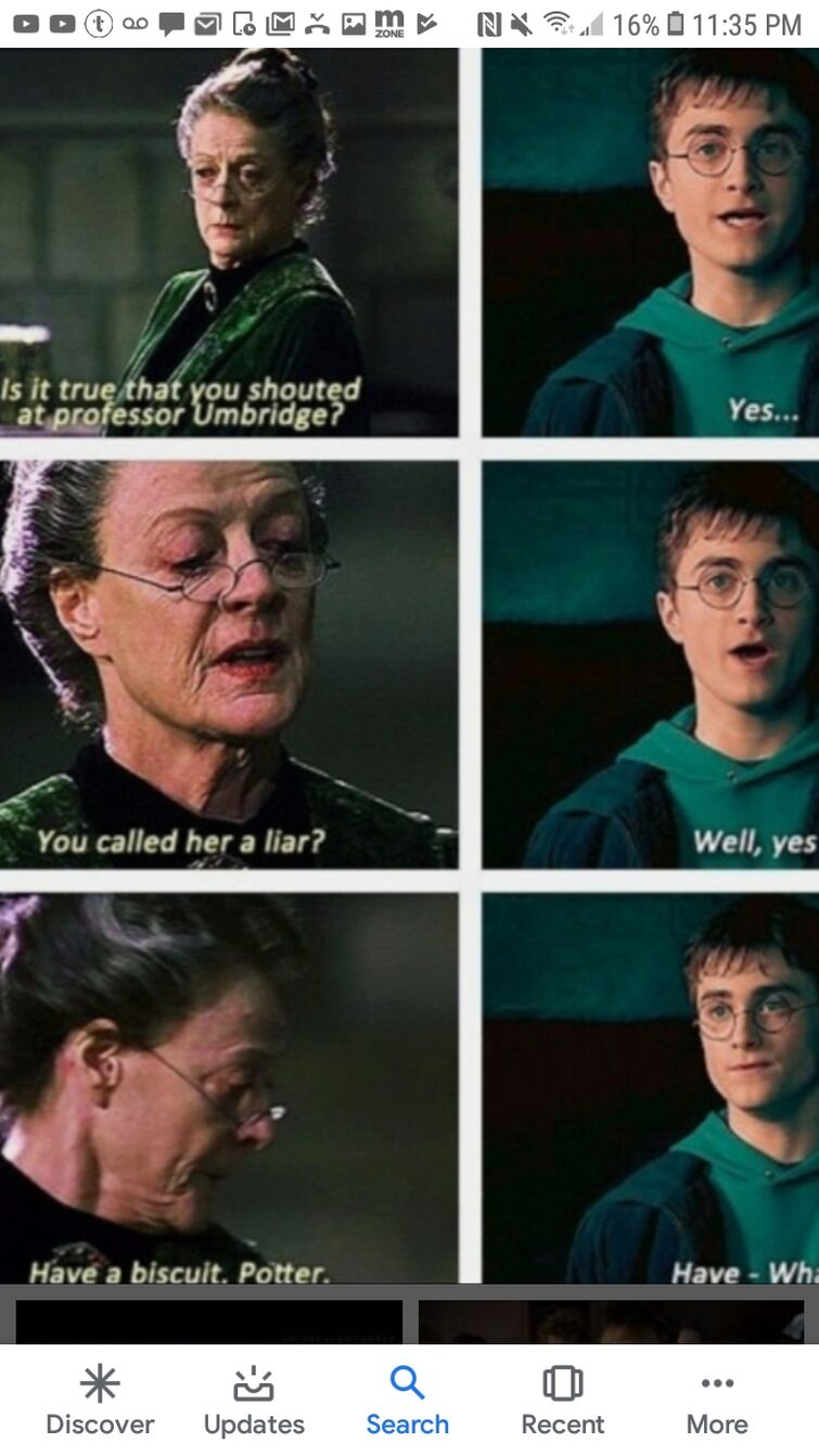 Mcgonagall isn't the only one that doesn't like umbridge