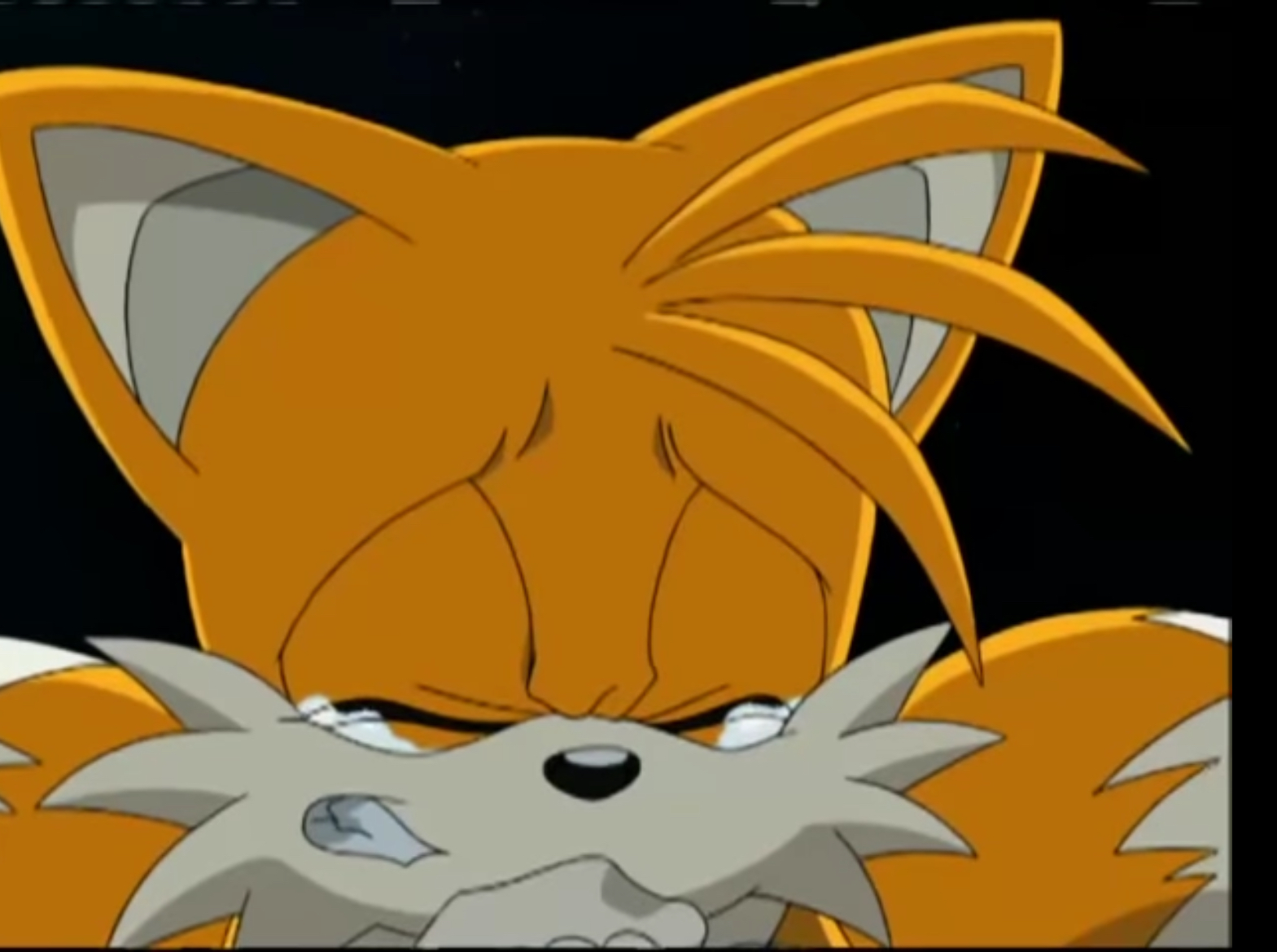 Tails crying