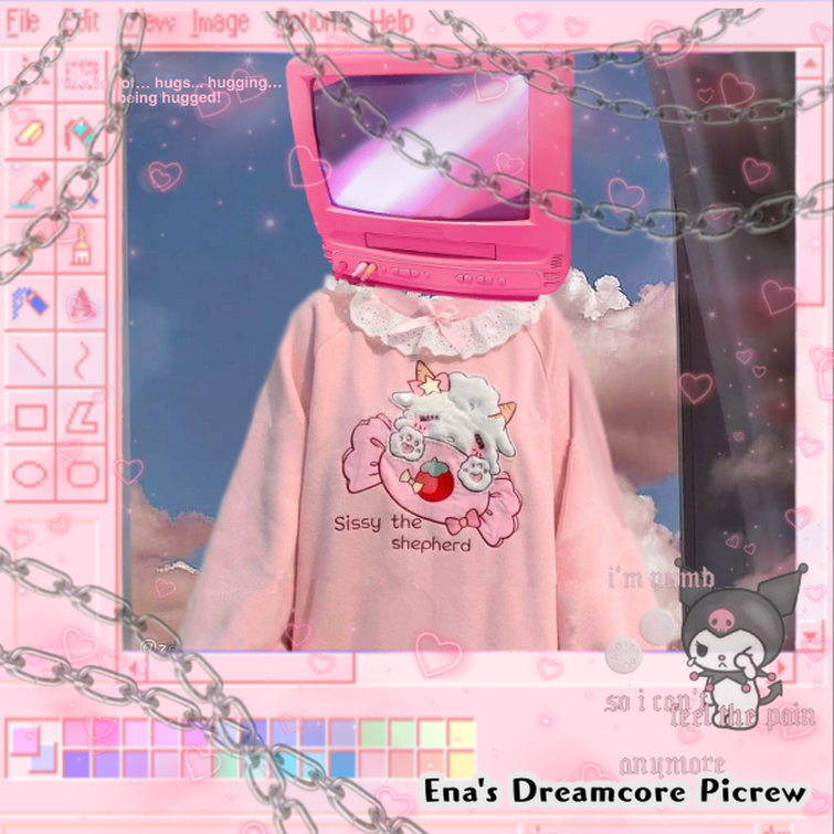 weirdcore/dreamcore Tv head｜Picrew