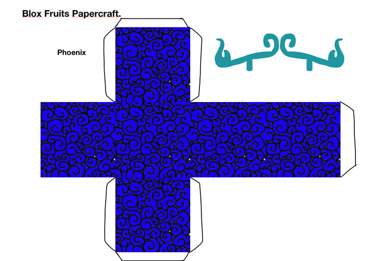 Papercraft De Blox Fruit Para Imprimir Portal