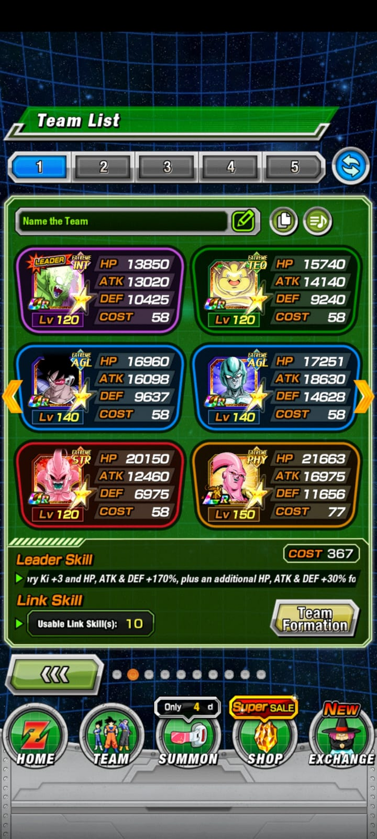 Help me with my extreme type team they don t do damage only