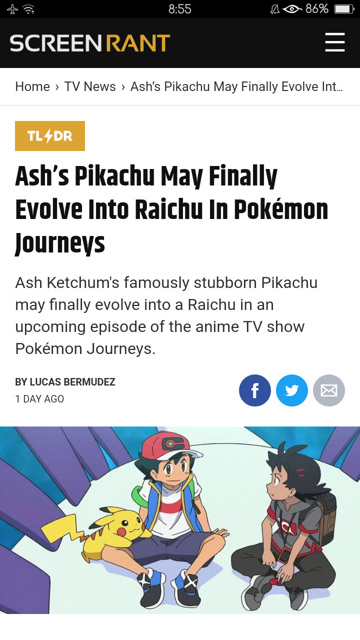 Pokemon Journeys May Be Ready to Evolve Ash's Pikachu