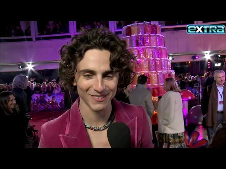 Timothée Chalamet JOKES About ‘Wonka’ Singing ‘Lot of Auto Tune