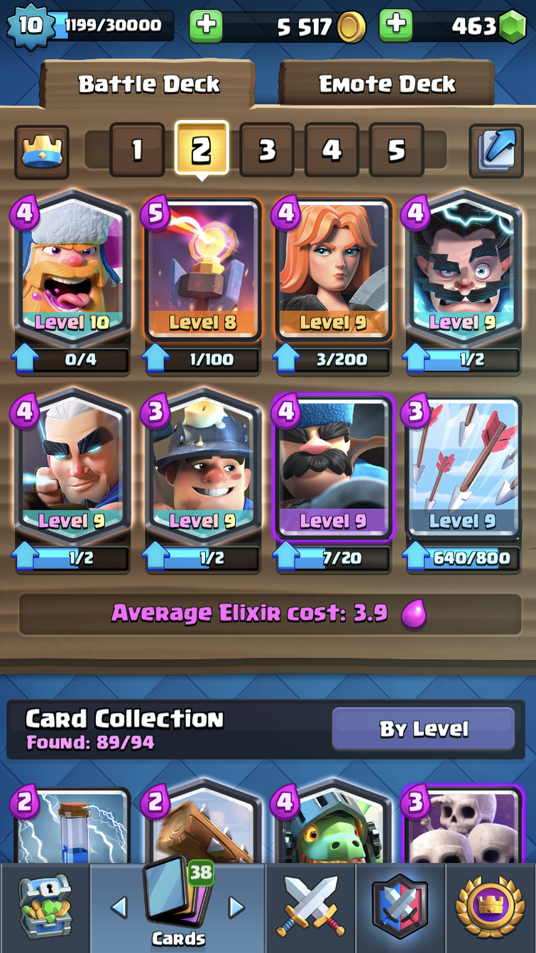 Clash Royale BEST ARENA 6 - ARENA 13 DECKS