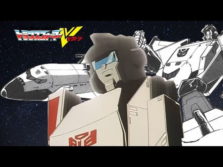 transformers animated space shuttle