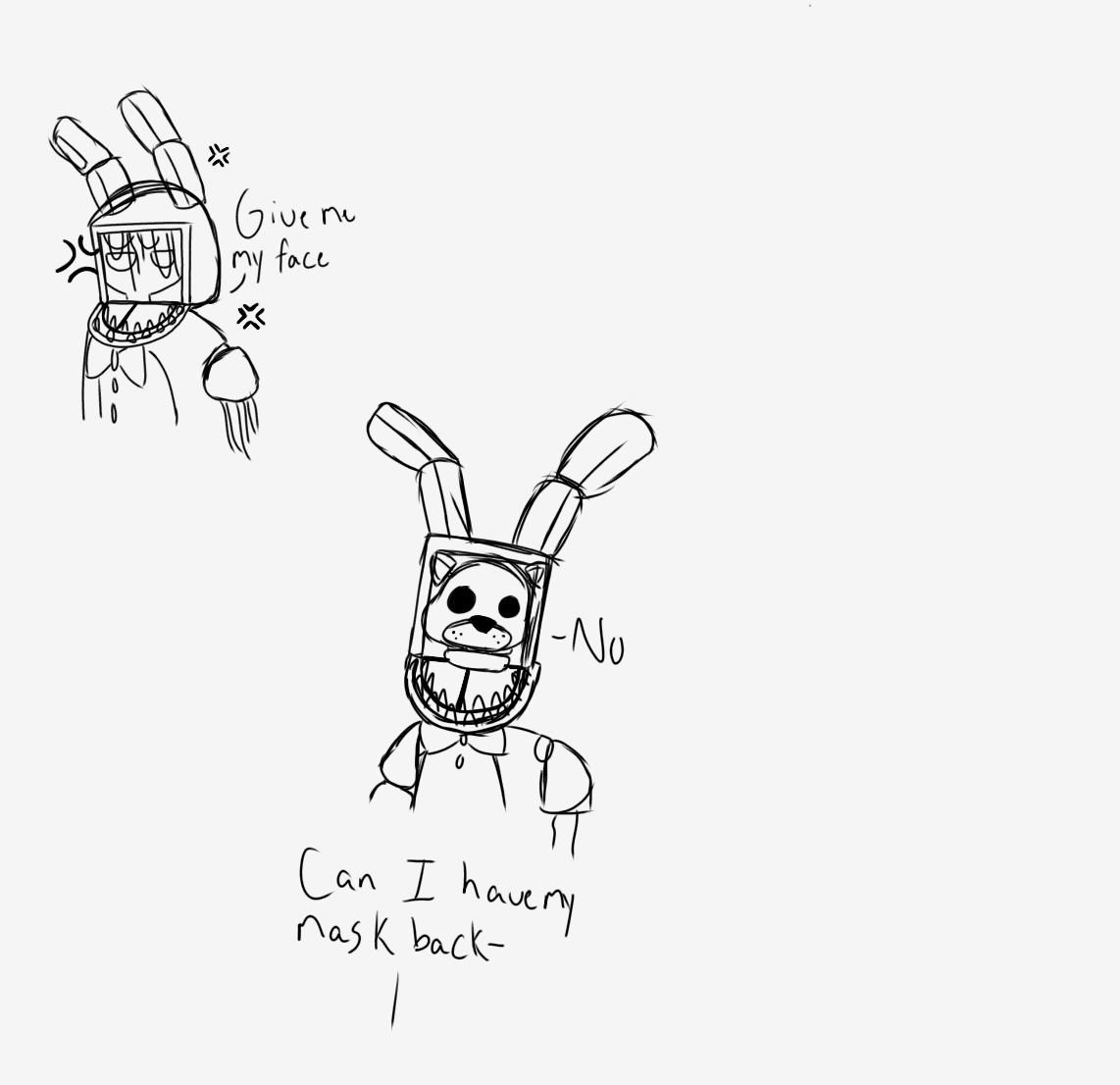 I cannot draw Wooly for the life of me 😭😭😭jumpscare warning and