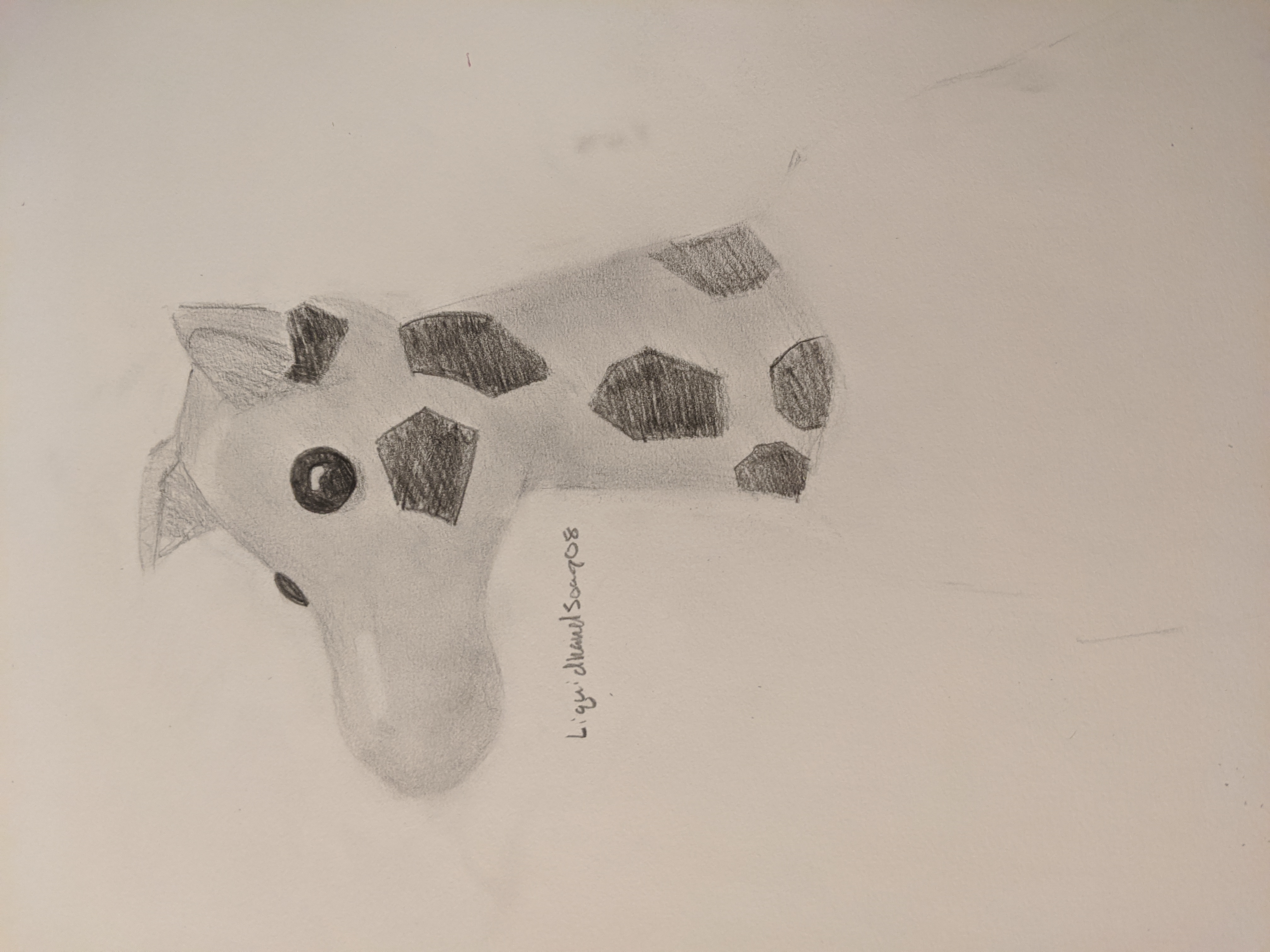 Giraffe Adopt Me Drawing