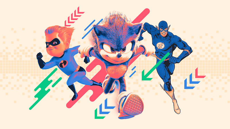 How Fast Can You Touch Every Character's Color In Sonic Speed