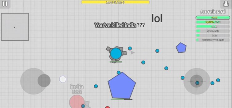 I've been working on a diep.io successor for a while now, and I'd love some  honest feedback about the game so far (link in comments) : r/Diepio