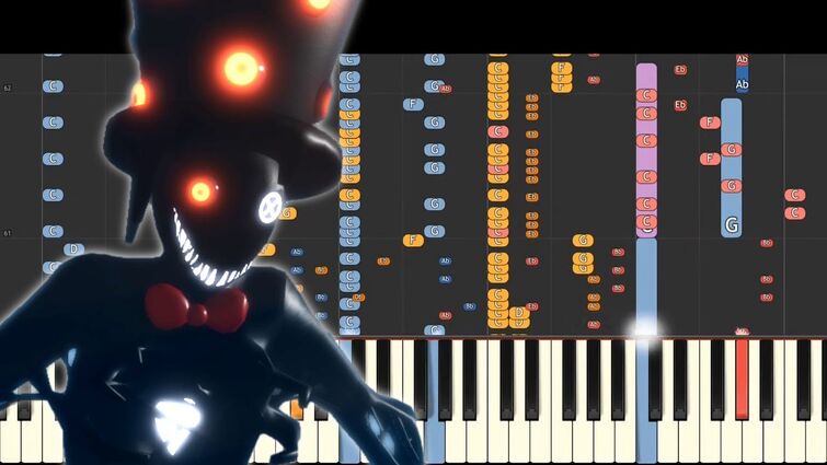 Piggy Themes on Piano (Fan Made Characters) 
