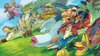 Monster Hunter Stories RIDE ON Reveals 5 Anime-Original Characters - News -  Anime News Network