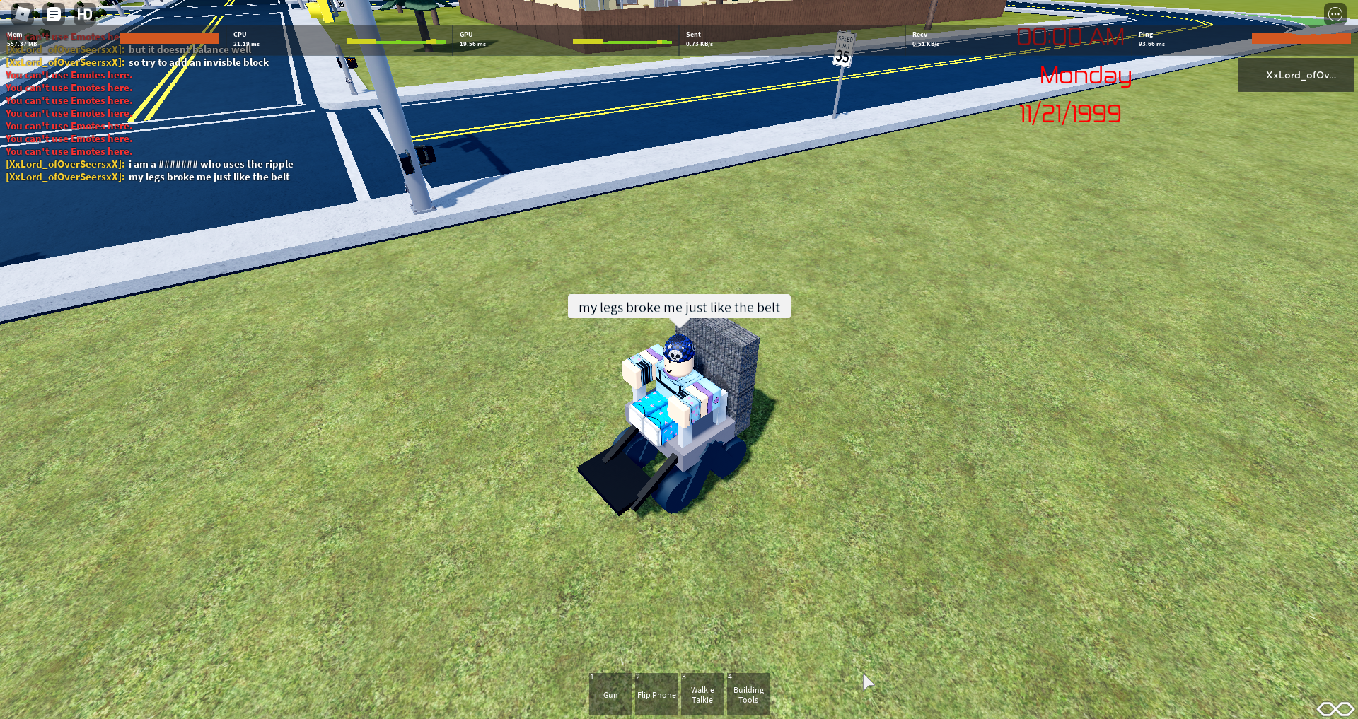 Wheelchair Model I Made Out Of F3x Fandom - f3x building server roblox