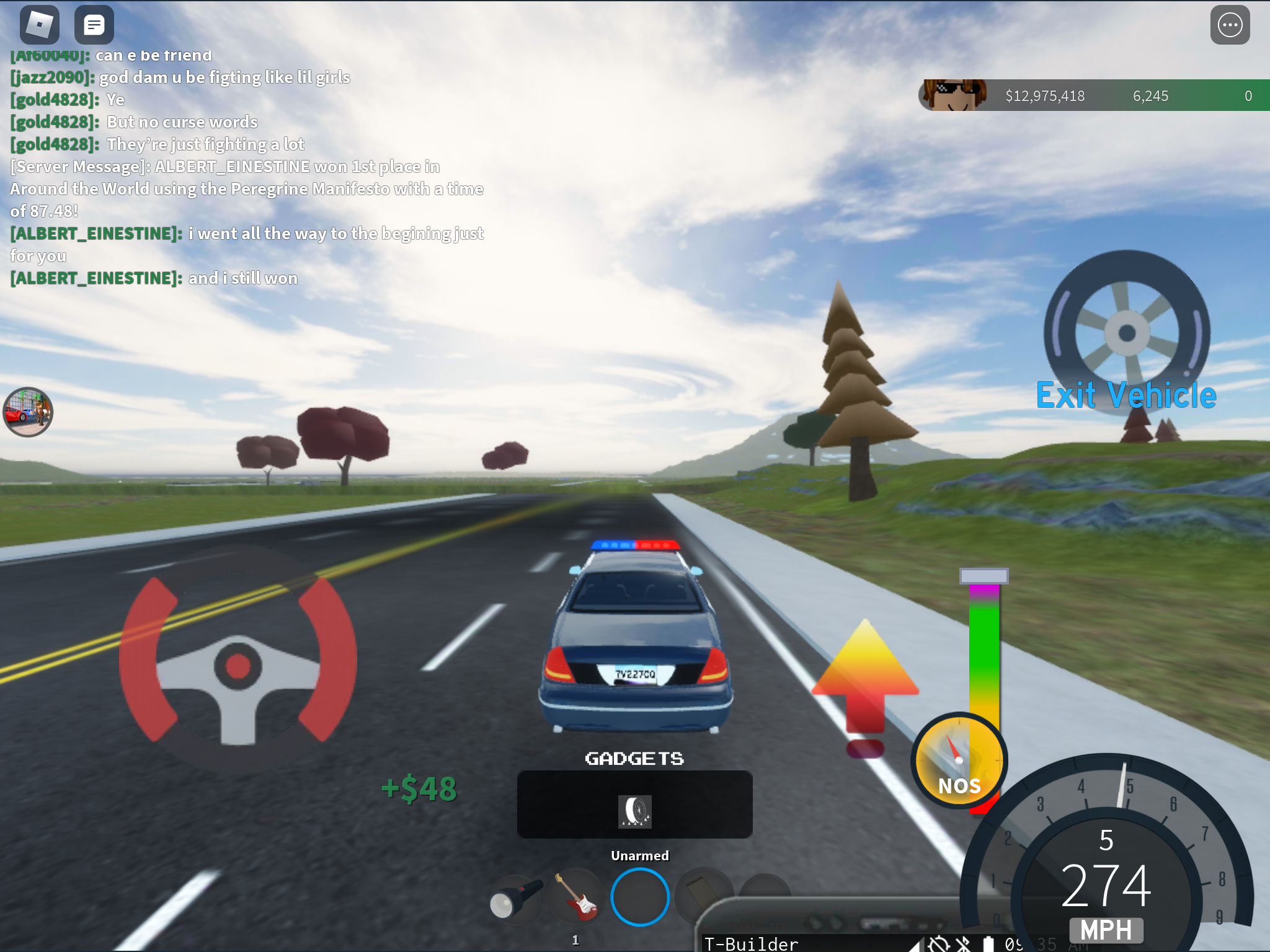 Roblox Vehicle Simulator Interceptor