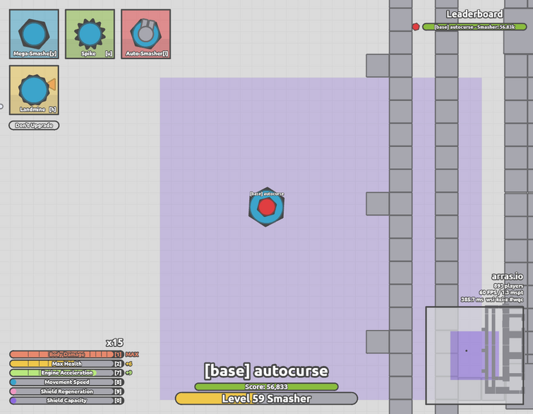 ARRAS.IO EPIC UPDATE (UNIQUE NEW TANKS) 