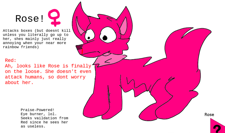 fanmade rose rainbow friend!! (BAD ART WARNING) | Fandom