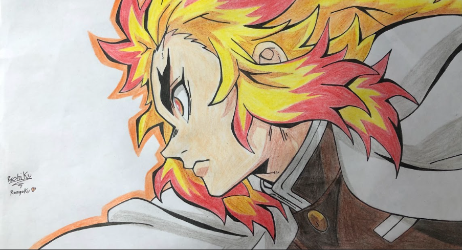 Rengoku drawing | Fandom