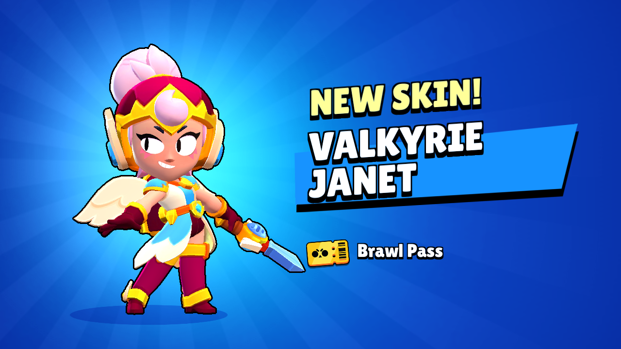 Valkyrie Janet Brawl Stars