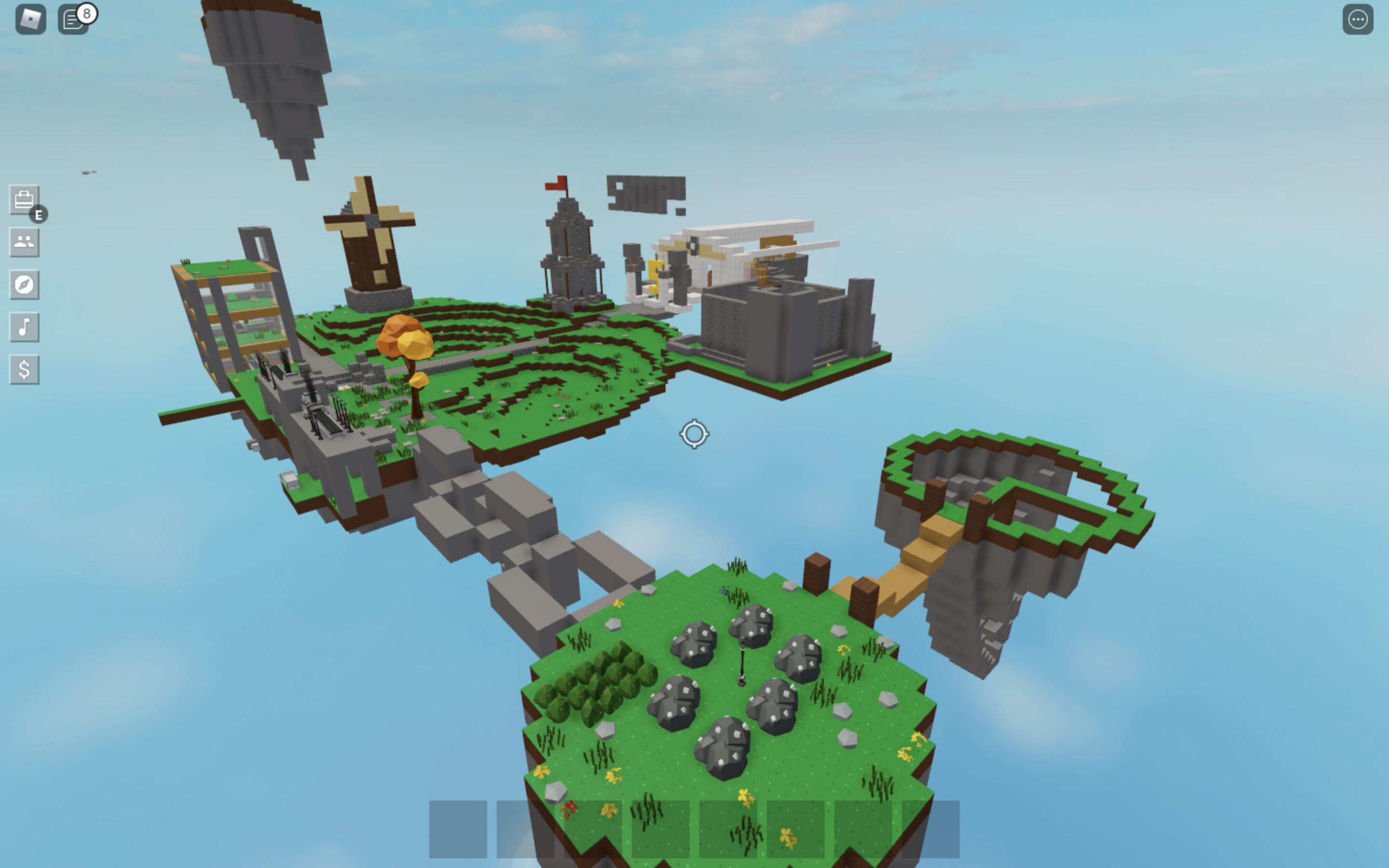 What Do You Think Of My Island Fandom - skyblock wiki roblox crystalized iron