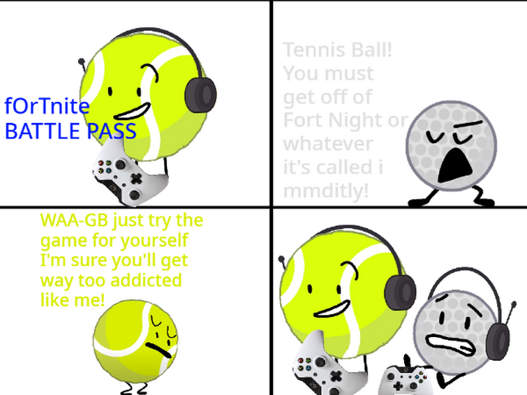 Tennis Ball Comic | Fandom