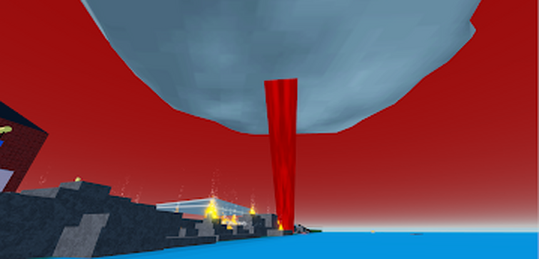 LOKIS FUGINDO DO FURACÃO GIGANTE  Roblox - Tornado Alley Ultimate 