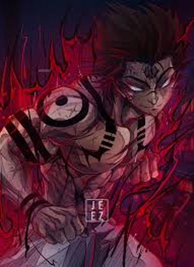 I was looking at JJK fanart for fun and I found these two Fandom