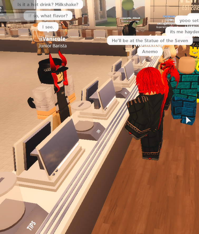 So I Entered Venti Cafe Fandom - venti cafe roblox