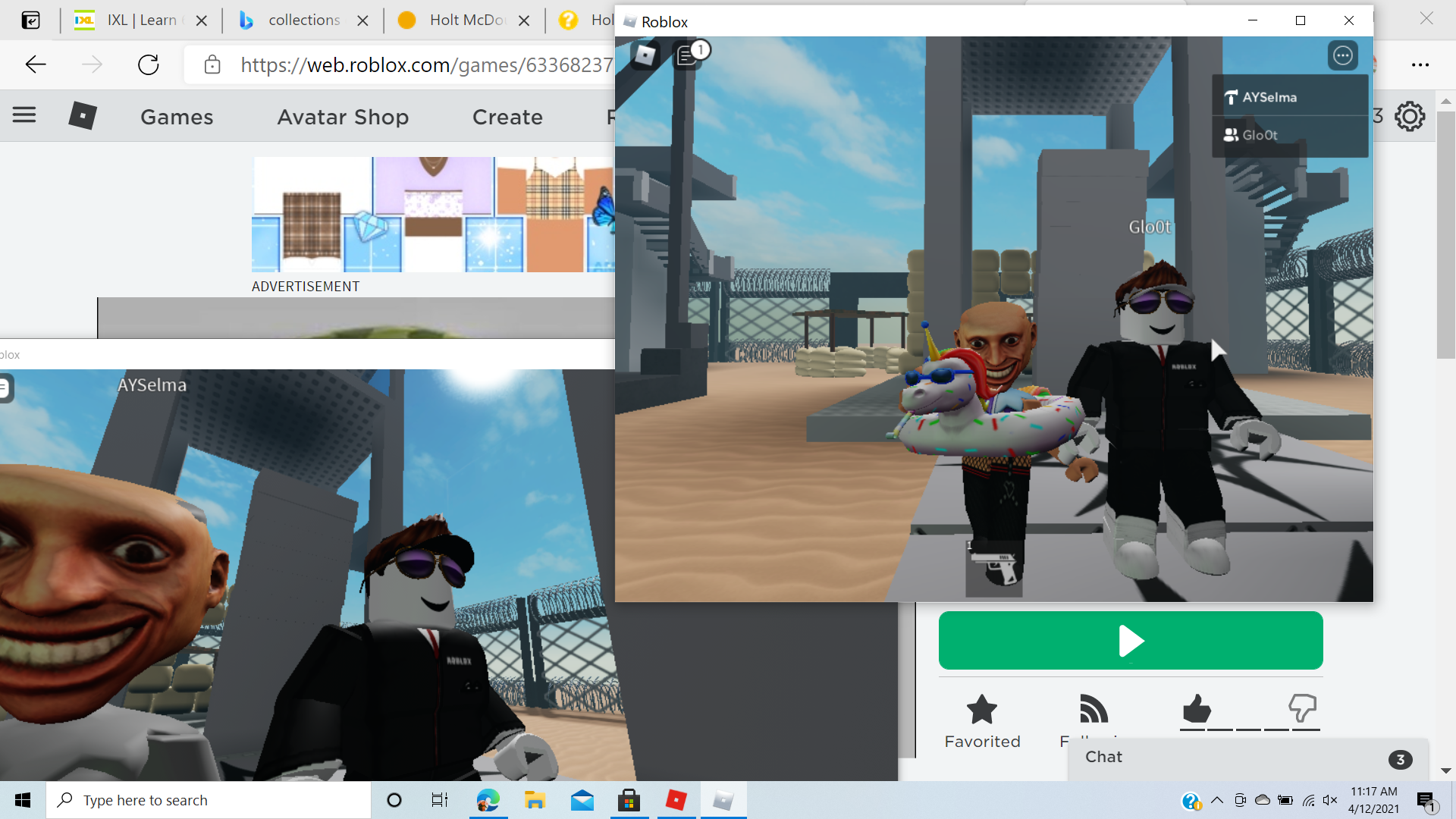 how to open to roblox at the same time
