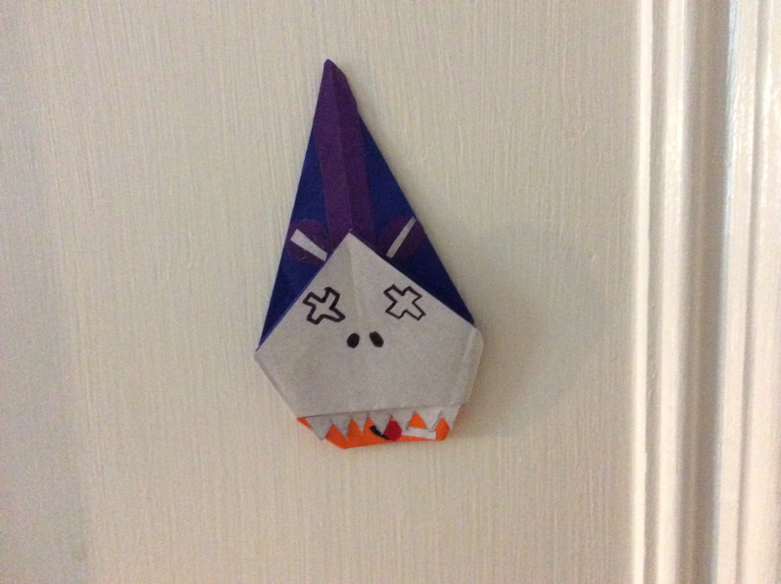 Shark Leon Origami Paper Craft Fandom - paper toy brawl stars spike