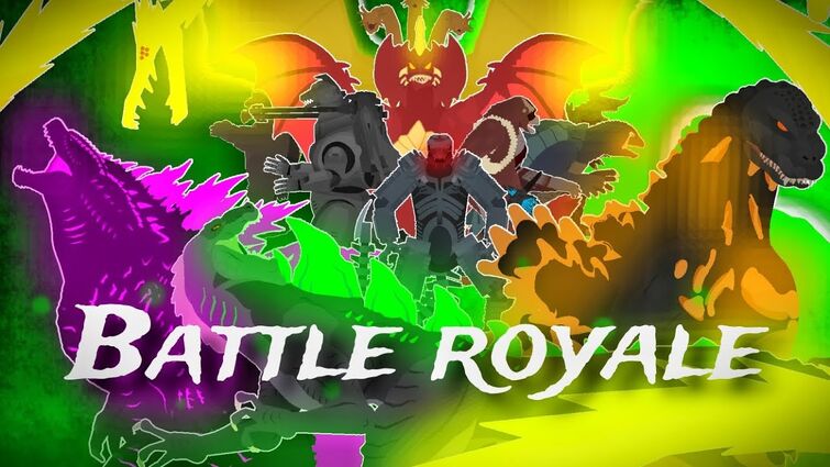 MONSTER KAIJU BATTLE ROYALE (Stick Nodes Animation 2024 - 2025)