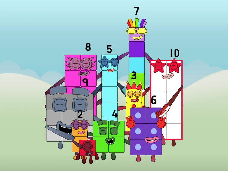Numberblocks 1-10 Group Hug | Fandom