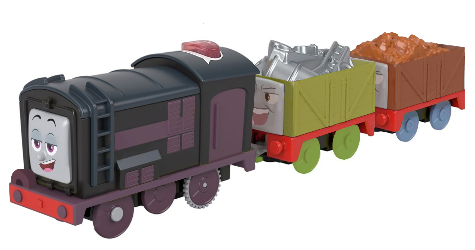Thomas Friends All Engines Go! Talking Diesel Motorised Train Engine ...