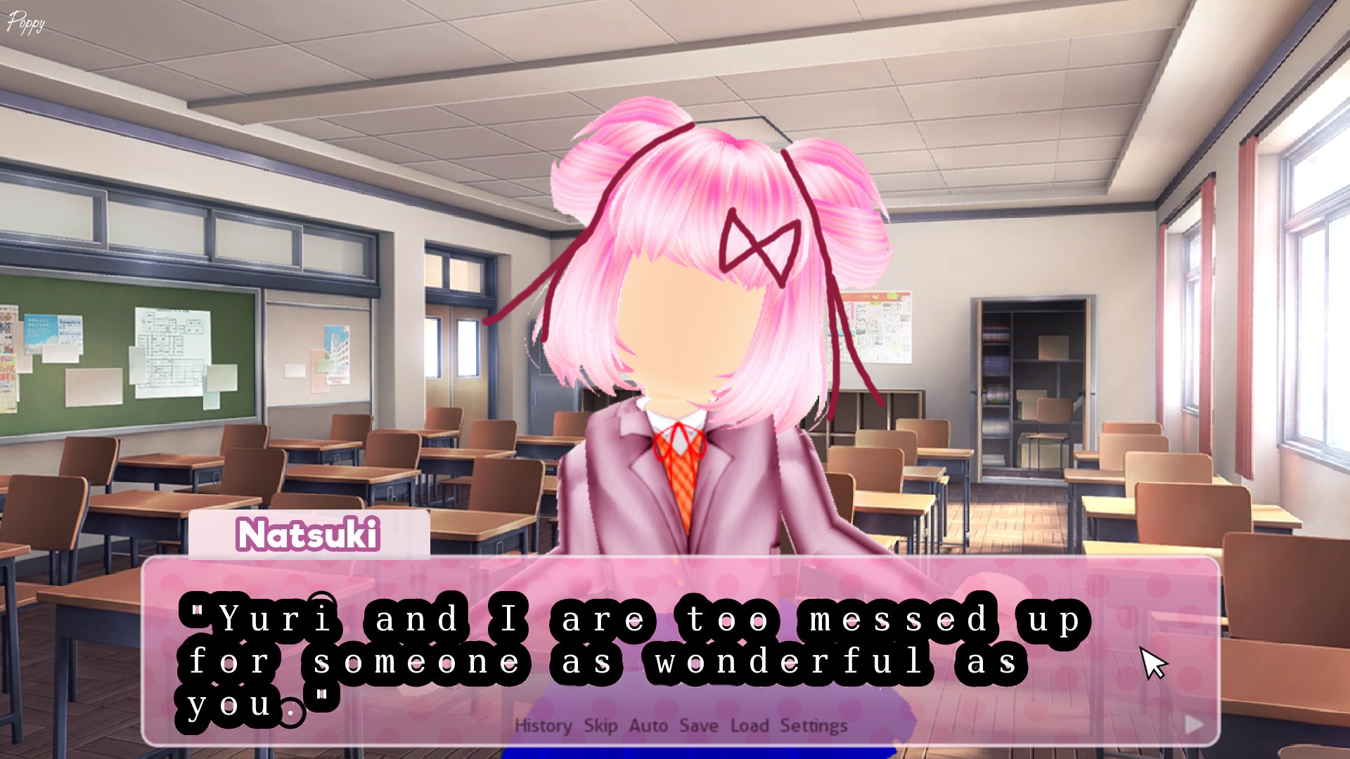 Too Messed Up For Someone As Wonderful As You Royale High X Ddlc Edit Fandom - natsuki roblox avatar