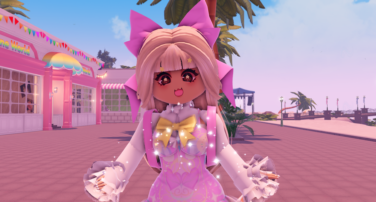 Royale high new campus 3 outfit uniform girl pink in 2023