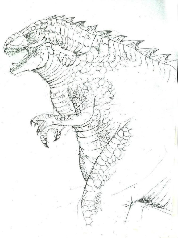 Godzilla Heritage scrapped monsters. | Fandom