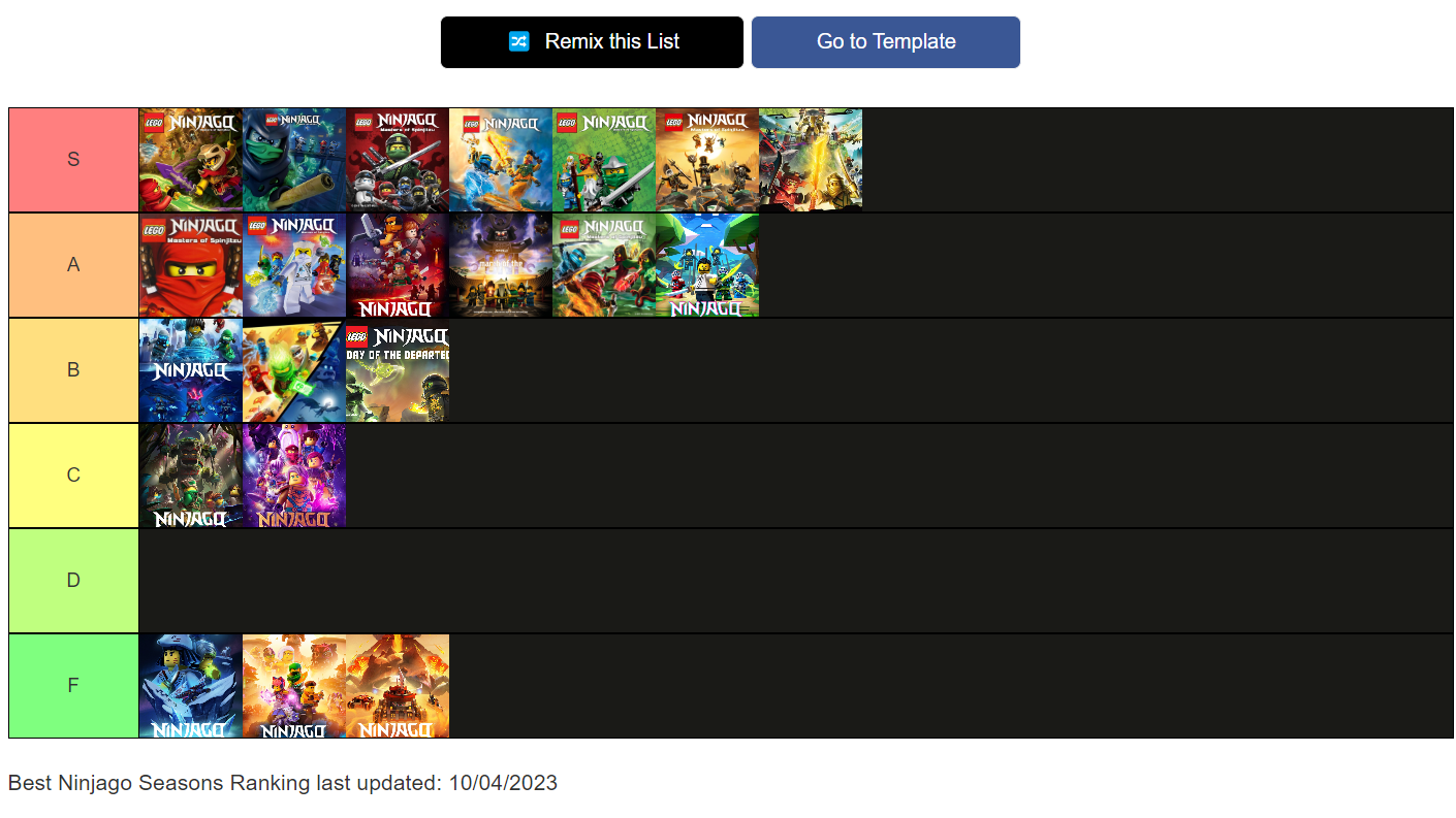 Ninjago best season sales