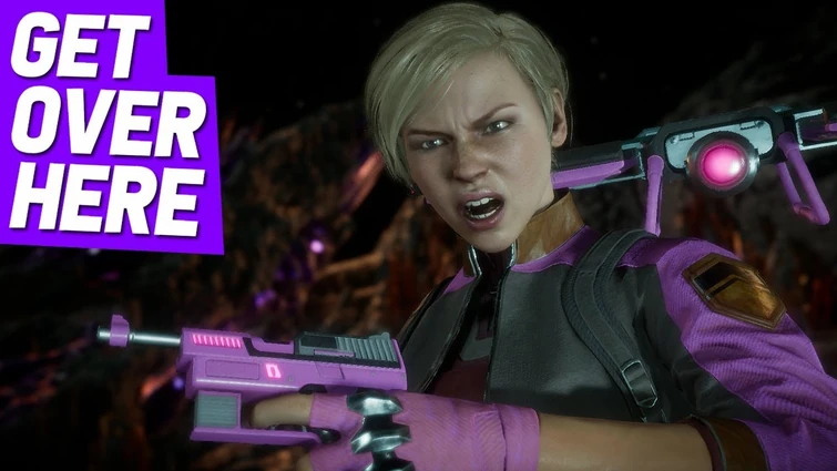 Cassie Cage saying Get Over Here with all her Intros Mortal Kombat 11