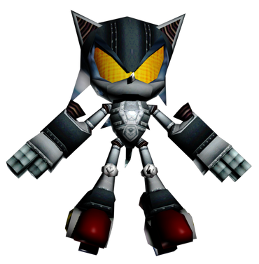 Metal is BESTO Sonic AND robot, so I drew him~