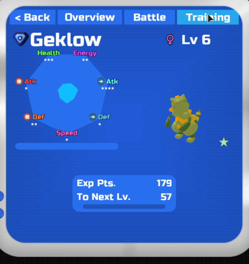 Geklow Evolution Level