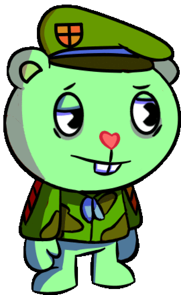 Flippy in FNF dosen't exist, he can't hurt you. Flippy in FNF Fandom