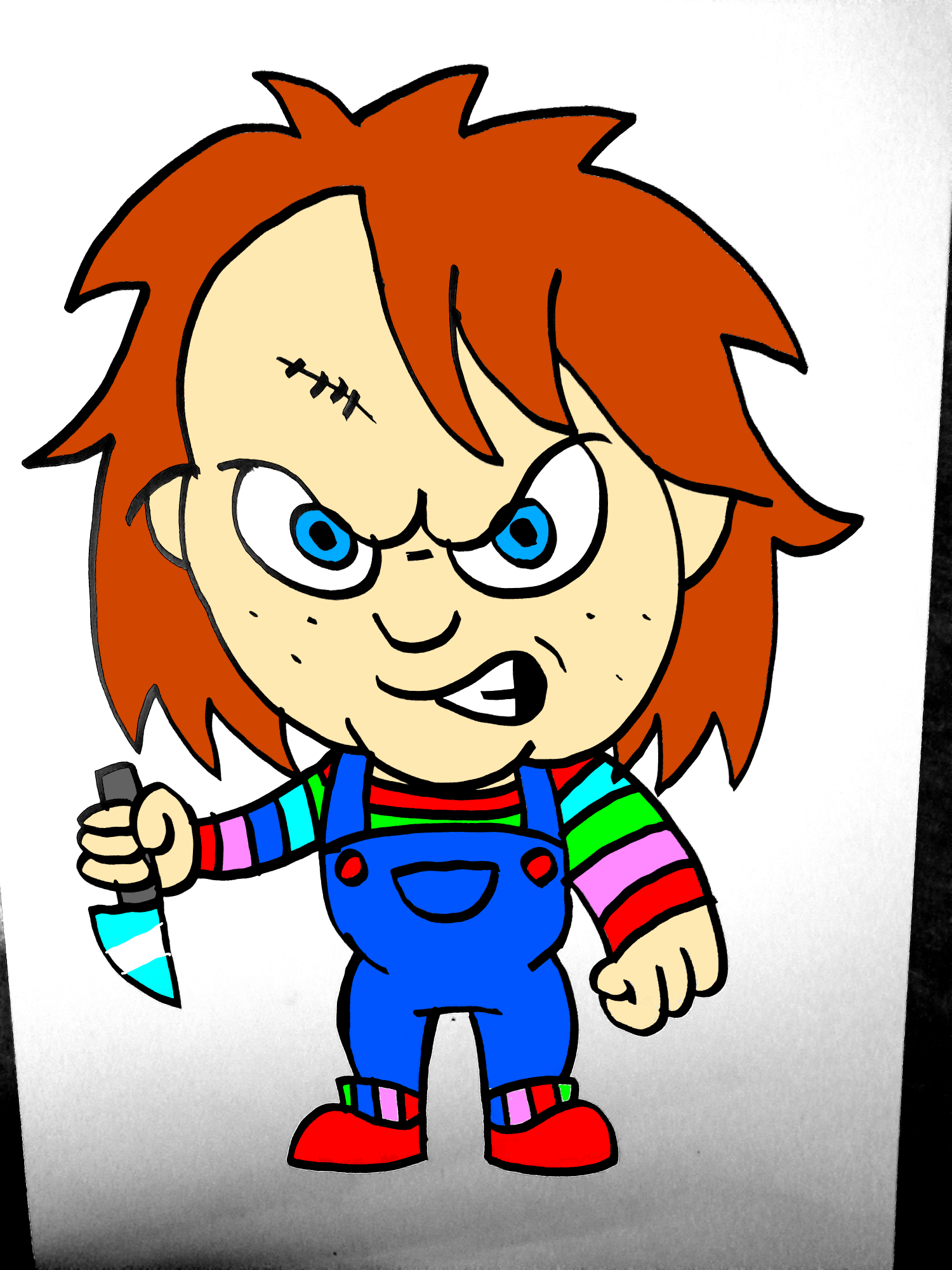 My drawing of Chucky Fandom