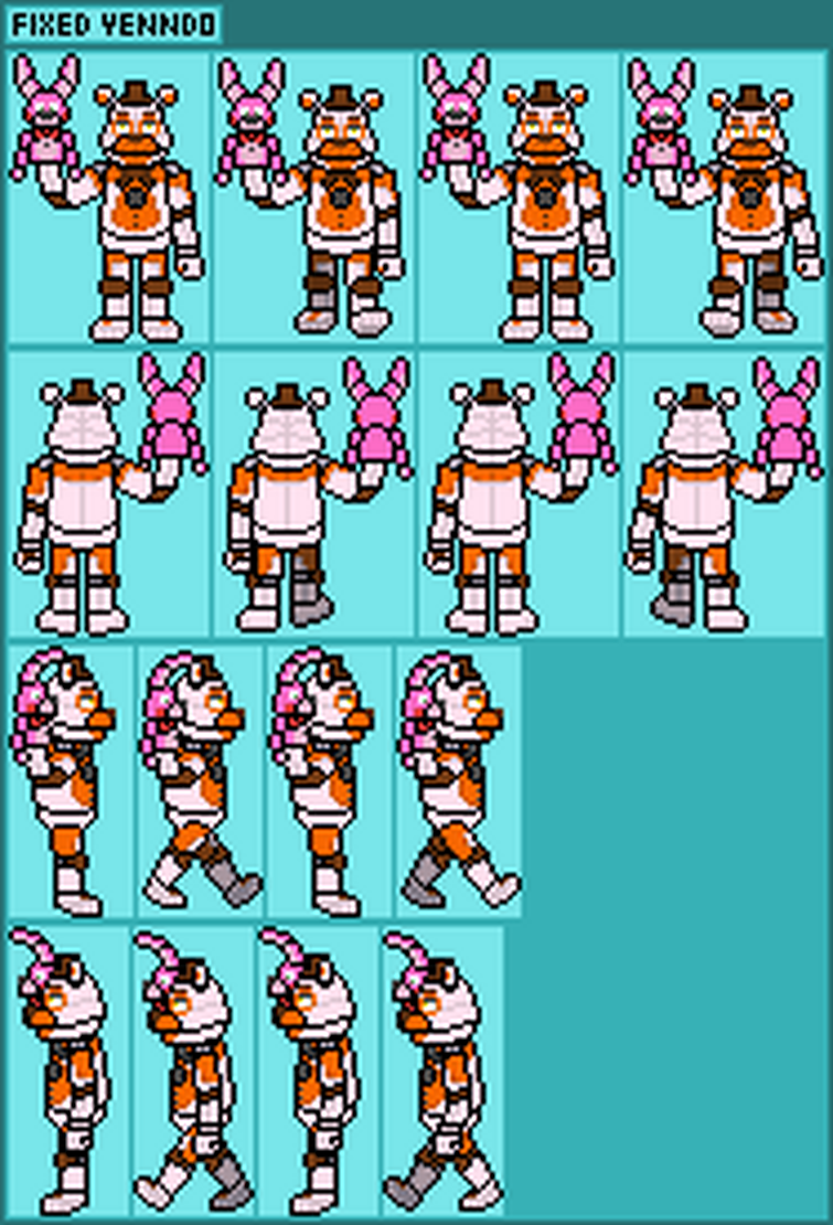 The Spriters Resource - Full Sheet View - Five Nights at Freddy's