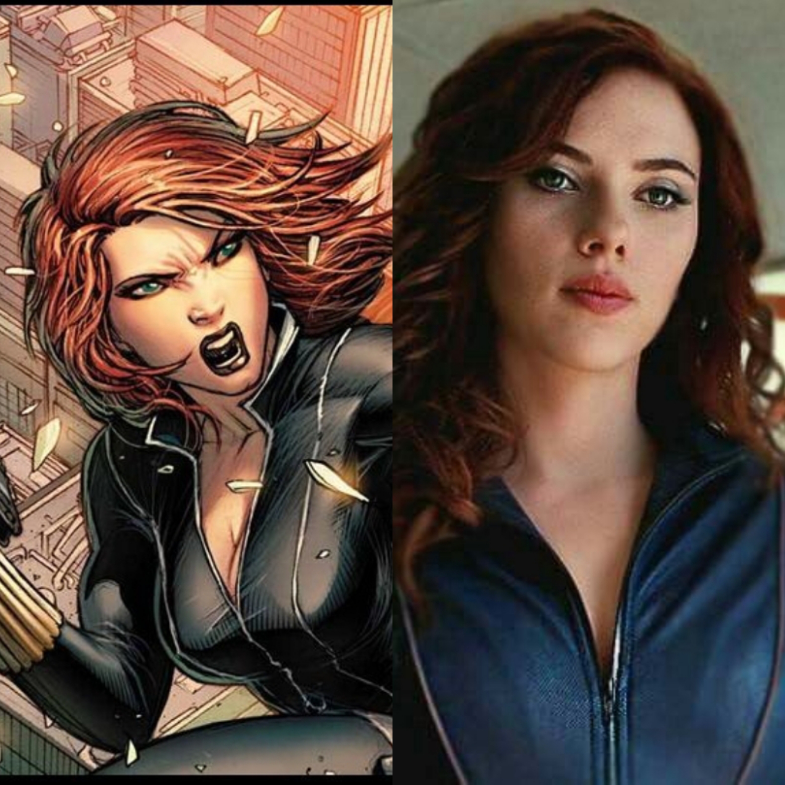 Comics Black Widow vs. MCU Black Widow Fandom.