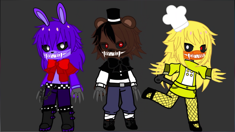 I'm done with Freddy, Bonnie, and Nightmare Chica! Only Foxy is left! |  Fandom