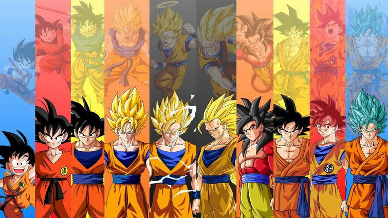 Dragon Ball: veja as 7 transformações de Goku