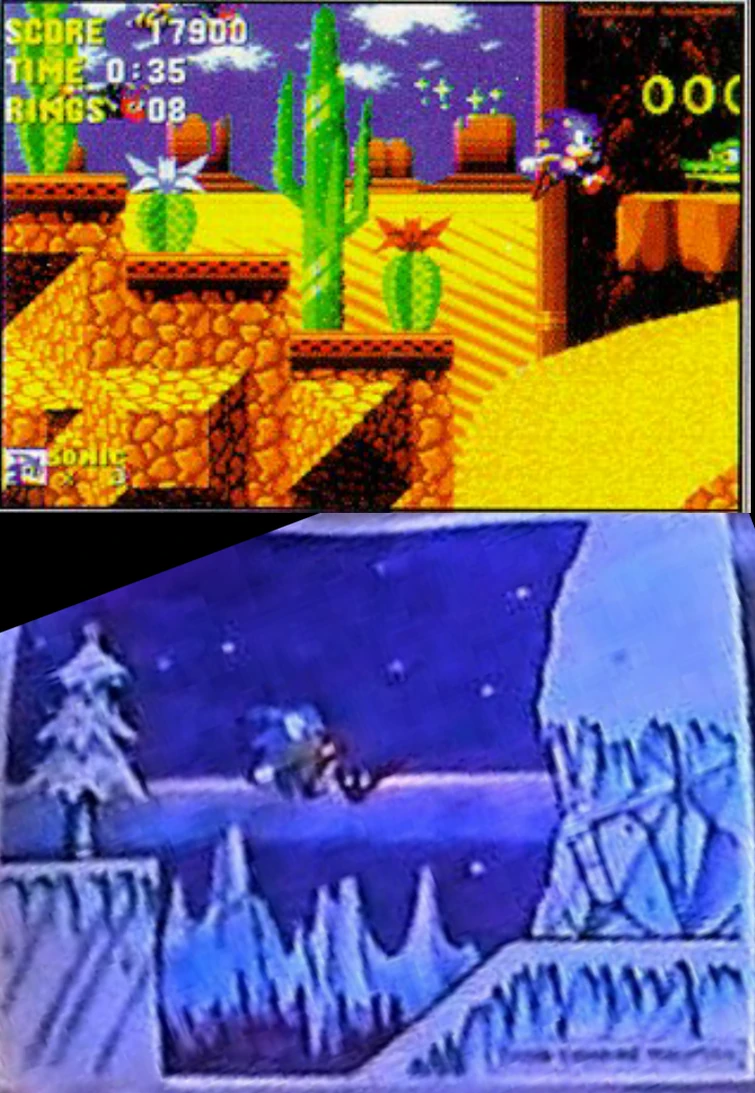 Sonic 2's Sand Shower, the Desert level Fandom